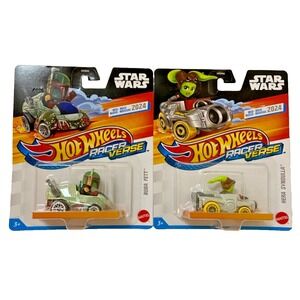 BOBA FETT & HERA‎ SYNDULA Hot Wheels Star Wars Racer Verse Character Cars